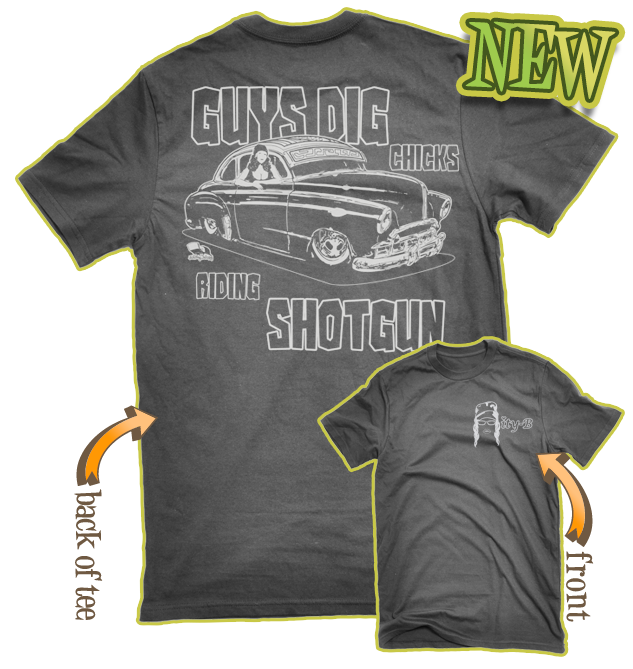 Guys Dig Chicks Riding Shotgun Guys Dig Chicks Riding Shotgun